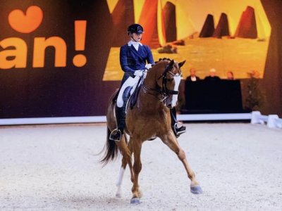 4de in Licht tour finale van KNHS-Roelofsen cup tijdens Indoor Friesland
