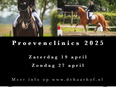 Informatie over Proevenclinic 19 en 27 april