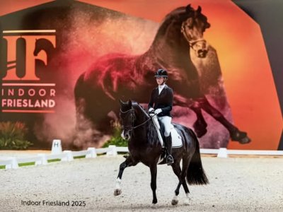 Mi Merle WK indoor debuut op Indoor Friesland 2025