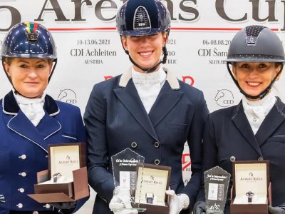 CDI Zakrzow 2021  Margot en Gavaristo winnaar 5 Arena CUP